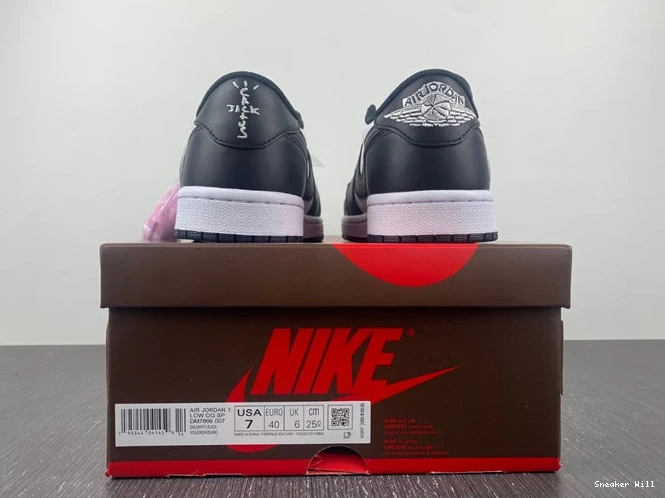 SP OG HighQuality DM7866- White Black Phantom Jordan Low Travis Retro Scott 1 8033 655 0619